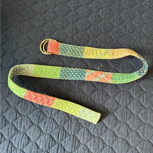 Vineyard Vines Patchwork Belt - size medium - Picture 1 of 2